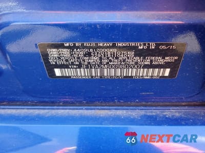 Zdjęcie 12 z 12 samochodu: 2016 SUBARU WRX STI VIN:JF1VA2M60G9802007 - miniatura
