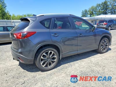 Trzecie zdjęcie samochodu z tyłu: 2016 MAZDA CX-5 GT VIN:JM3KE4DY6G0900033 - miniatura