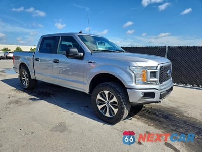 Czwarte zdjęcie samochodu z boku: 2020 FORD F150 SUPERCREW VIN:1FTEW1EP2LKD73310 - miniatura