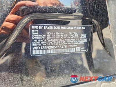 Zdjęcie 14 z 14 samochodu: 2024 BMW X1 M35I VIN:WBX13EF00R5Y55476 - miniatura