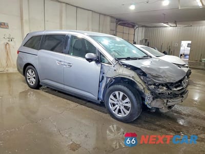 Czwarte zdjęcie samochodu z boku: 2016 HONDA ODYSSEY SE VIN:5FNRL5H33GB158970 - miniatura