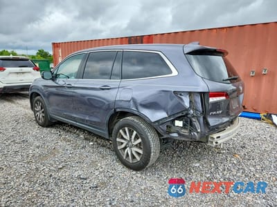 Drugie zdjęcie samochodu z przodu: 2021 HONDA PILOT EXL VIN:5FNYF5H56MB033316 - miniatura