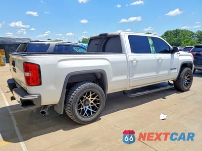 Trzecie zdjęcie samochodu z tyłu: 2014 GMC SIERRA K1500 SLE VIN:3GTU2UEC6EG139980 - miniatura