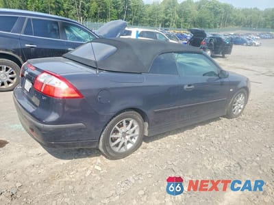 Trzecie zdjęcie samochodu z tyłu: 2004 SAAB 9-3 ARC VIN:YS3FD79Y746020211 - miniatura