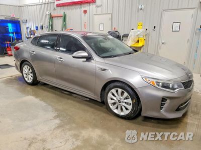 Czwarte zdjęcie samochodu z boku: 2017 KIA OPTIMA EX VIN:5XXGU4L39HG159917 - miniatura