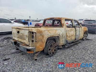 Trzecie zdjęcie samochodu z tyłu: 2016 GMC SIERRA K1500 SLT VIN:3GTU2NECXGG241517 - miniatura