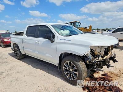 Czwarte zdjęcie samochodu z boku: 2021 CHEVROLET SILVERADO K1500 RST VIN:3GCUYEED1MG453080 - miniatura
