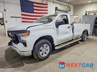 2025 CHEVROLET SILVERADO C1500 3GCNAAED8SG366808 - główne zdjęcie licytacji z USA - miniatura