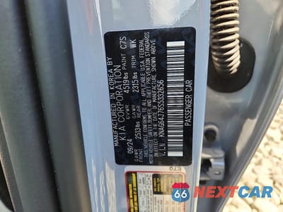 Zdjęcie 12 z 12 samochodu: 2025 KIA K5 GT LINE VIN:KNAG64J76S5332656 - miniatura