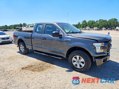 Czwarte zdjęcie samochodu z boku: 2015 FORD F150 SUPER CAB VIN:1FTEX1EP5FFC04134 - miniatura