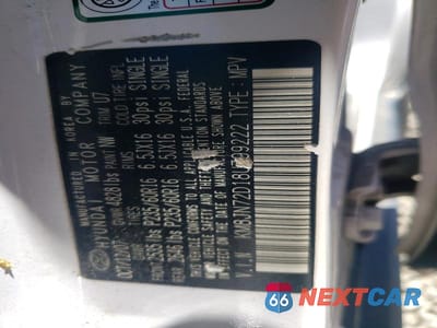 Zdjęcie 13 z 13 samochodu: 2008 HYUNDAI TUCSON SE VIN:KM8JN72D18U799222 - miniatura
