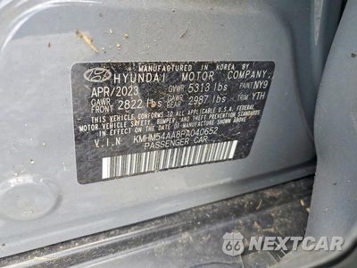 Zdjęcie 12 z 12 samochodu: 2023 HYUNDAI IONIQ 6 LIMITED VIN:KMHM54AA8PA040652 - miniatura