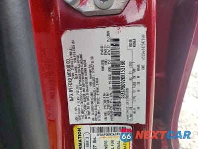 Zdjęcie 12 z 12 samochodu: 2019 FORD FUSION TITANIUM VIN:3FA6P0D92KR153180 - miniatura