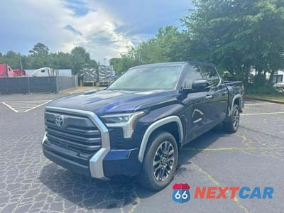 Drugie zdjęcie samochodu z przodu: 2023 TOYOTA TUNDRA LIMITED HV VIN:5TFJC5DB2PX036925 - miniatura