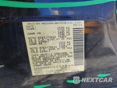 Zdjęcie 13 z 13 samochodu: 2015 NISSAN FRONTIER SV VIN:1N6AD0FR2FN715840 - miniatura