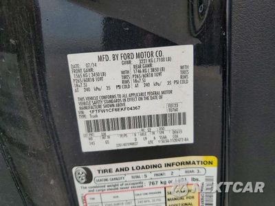 Zdjęcie 12 z 12 samochodu: 2014 FORD F150 SUPERCREW VIN:1FTFW1CF6EKF04367 - miniatura