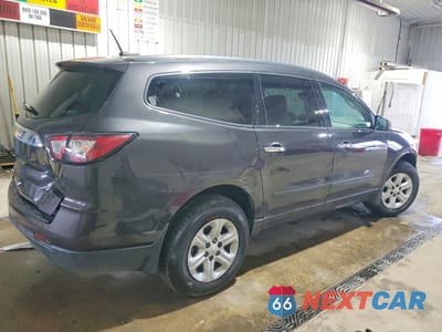Trzecie zdjęcie samochodu z tyłu: 2017 CHEVROLET TRAVERSE LS VIN:1GNKVFKD6HJ280436 - miniatura
