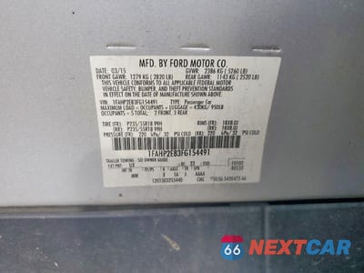 Zdjęcie 12 z 12 samochodu: 2015 FORD TAURUS SEL VIN:1FAHP2E83FG154491 - miniatura