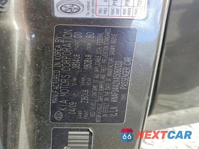 Zdjęcie 13 z 13 samochodu: 2010 KIA FORTE EX VIN:KNAFU4A2XA5060133 - miniatura