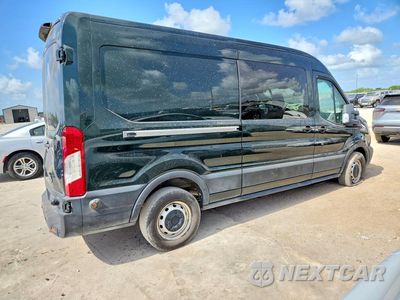 Trzecie zdjęcie samochodu z tyłu: 2019 FORD TRANSIT 350 DELIVERY VAN VIN:1FTBW2CV4KKA13612 - miniatura