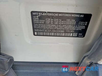 Zdjęcie 13 z 13 samochodu: 2018 BMW X1 XDRIVE28I VIN:WBXHT3C37J3H33086 - miniatura