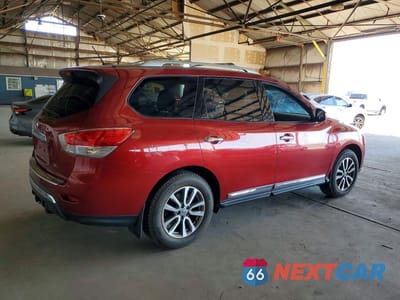 Trzecie zdjęcie samochodu z tyłu: 2014 NISSAN PATHFINDER SL VIN:5N1AR2MN4EC678358 - miniatura