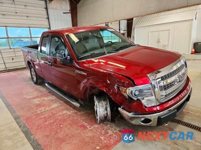 Czwarte zdjęcie samochodu z boku: 2014 FORD F150 SUPER CAB VIN:1FTFX1EF0EKF52232 - miniatura