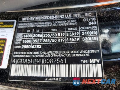 Zdjęcie 14 z 14 samochodu: 2018 MERCEDES-BENZ GLE 350 4MATIC VIN:4JGDA5HB4JB082561 - miniatura