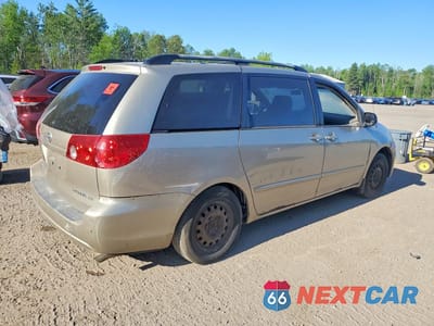 Trzecie zdjęcie samochodu z tyłu: 2007 TOYOTA SIENNA LE 8-PASSENGER VIN:5TDZK23C17S064574 - miniatura
