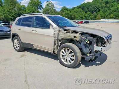 Czwarte zdjęcie samochodu z boku: 2015 JEEP CHEROKEE LIMITED VIN:1C4PJMDS7FW537940 - miniatura