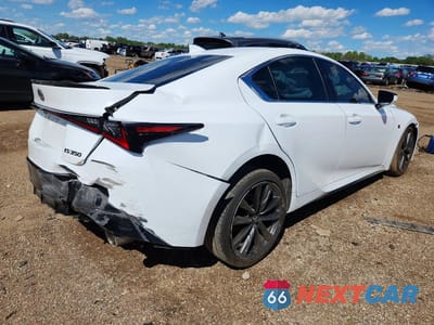 Trzecie zdjęcie samochodu z tyłu: 2024 LEXUS IS 350 F SPORT DESIGN VIN:JTHBZ1E26R5036899 - miniatura