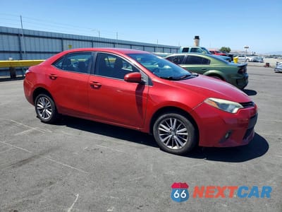 Czwarte zdjęcie samochodu z boku: 2014 TOYOTA COROLLA LE PREMIUM VIN:2T1BURHE5EC117460 - miniatura