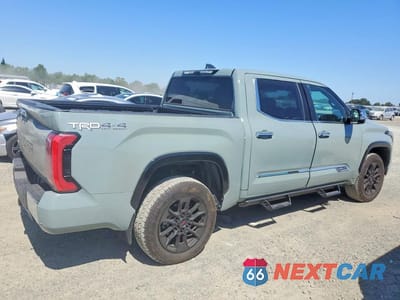 Trzecie zdjęcie samochodu z tyłu: 2024 TOYOTA TUNDRA 1794 EDITION HV VIN:5TFMC5DB9RX074071 - miniatura