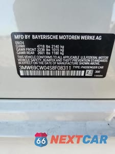 Zdjęcie 23 z 24 samochodu: 2025 BMW 330I VIN:3MW69CW04S8F08311 - miniatura