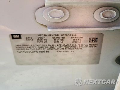 Zdjęcie 13 z 13 samochodu: 2015 CHEVROLET MALIBU 1LT VIN:1G11C5SLXFU109639 - miniatura
