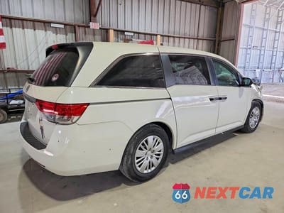 Trzecie zdjęcie samochodu z tyłu: 2016 HONDA ODYSSEY LX VIN:5FNRL5H29GB063448 - miniatura
