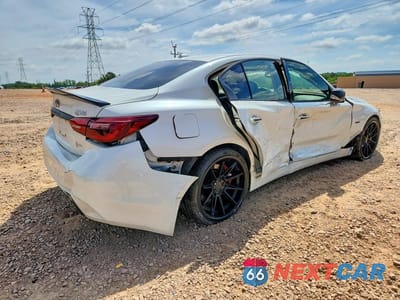 Trzecie zdjęcie samochodu z tyłu: 2018 INFINITI Q50 3.0T SPORT VIN:JN1EV7AP3JM365605 - miniatura