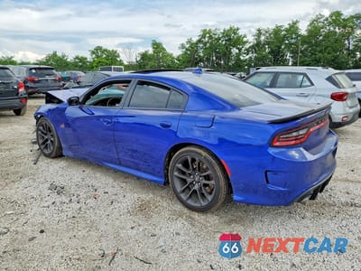 Drugie zdjęcie samochodu z przodu: 2021 DODGE CHARGER SCAT PACK VIN:2C3CDXGJ7MH667033 - miniatura