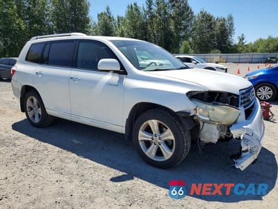 Czwarte zdjęcie samochodu z boku: 2008 TOYOTA HIGHLANDER LIMITED VIN:JTEES42A382075509 - miniatura