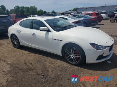 Czwarte zdjęcie samochodu z boku: 2016 MASERATI GHIBLI S VIN:ZAM57RTA0G1165976 - miniatura
