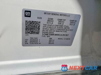 Zdjęcie 13 z 13 samochodu: 2024 CHEVROLET TRAVERSE LIMITED LT VIN:1GNESWKW0RJ135787 - miniatura
