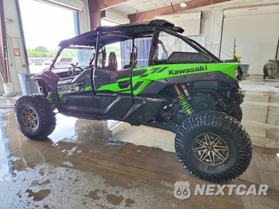Trzecie zdjęcie samochodu z tyłu: 2023 KAWASAKI TERYX KRX 4 UTILITY VEHICLE VIN:JKARTCC16PB500774 - miniatura