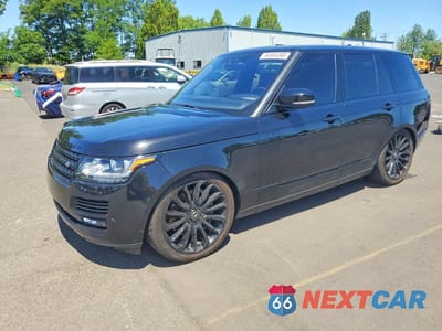 2017 LAND ROVER RANGE ROVER SUPERCHARGED SALGS2FE9HA330077 - główne zdjęcie licytacji z USA - miniatura