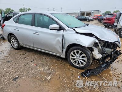 Czwarte zdjęcie samochodu z boku: 2019 NISSAN SENTRA SV VIN:3N1AB7AP0KY427533 - miniatura