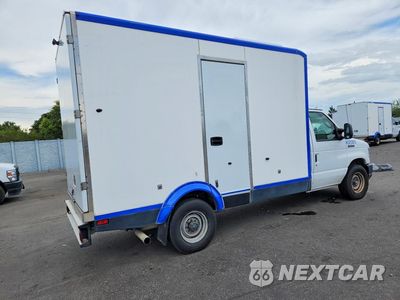 Trzecie zdjęcie samochodu z tyłu: 2023 FORD E350 REFRIGERATED BOX TRUCK VIN:1FDWE3FK6PDD08469 - miniatura