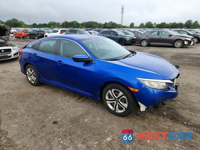 Czwarte zdjęcie samochodu z boku: 2018 HONDA CIVIC LX VIN:2HGFC2F58JH509347 - miniatura