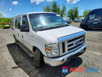 Czwarte zdjęcie samochodu z boku: 2010 FORD E250 DELIVERY VAN VIN:1FTNE2EW1ADA27671 - miniatura