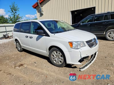 Czwarte zdjęcie samochodu z boku: 2019 DODGE GRAND CARAVAN SE VIN:2C4RDGBGXKR713561 - miniatura