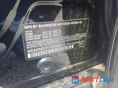Zdjęcie 12 z 12 samochodu: 2015 BMW 550 I VIN:WBAKN9C57FD960873 - miniatura