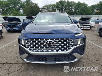 Piąte zdjęcie samochodu w środku: 2021 HYUNDAI SANTA FE LIMITED VIN:5NMS44AL2MH320746 - miniatura